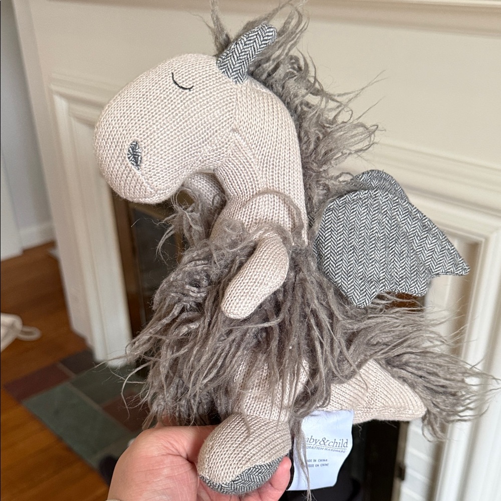 Restoration Hardware Dragon Wooly Plush